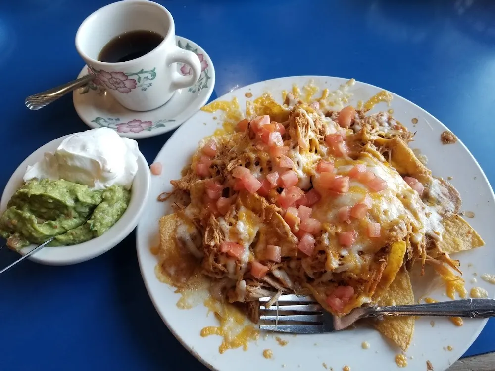 Nachos Deluxe with Chicken
