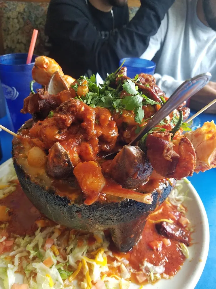 Seafood Molcajete